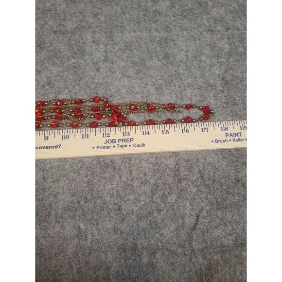 Jewelry Bundle Necklaces Red Pink Yellow Stones Paparazzi Dead Stock Modern - Picture 7 of 9